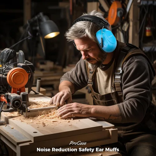 Vista 159 de ProCase NRR 28dB Noise Reduction Ear Muffs, Foldable Adjustable Noise Cancelling Headphones