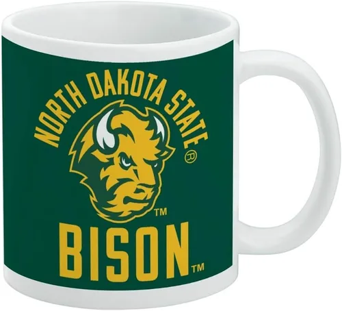 Vista 301 de Taza de cerámica con el logotipo principal de la Universidad Rider, taza de regalo novedosa para café, té y bebidas calientes, 11oz, blanca