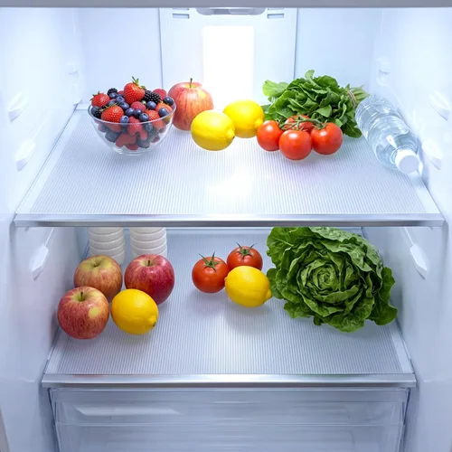 Vista 8 de Shelf Drawer Liner for Kitchen Cabinet Non Adhesive 11 Inch Wide X 20 Ft Clear