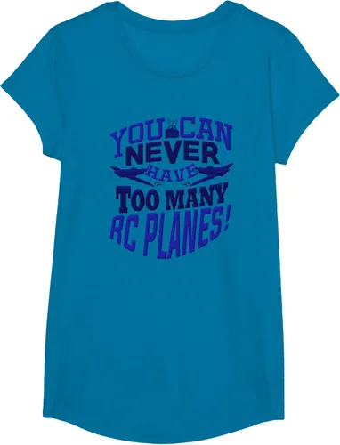 Vista 30 de RC Plane You Can Never Have Too Many RC Aviones Hobby Lover - Camiseta, gris, S