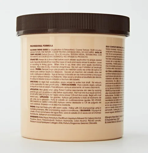 Vista 4 de TCB Relajante para el cabello sin base en crema con proteína y ADN Super 15.oz