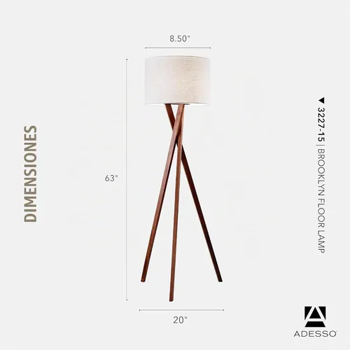 Vista 6 de Adesso – Lámpara de mesa/piso