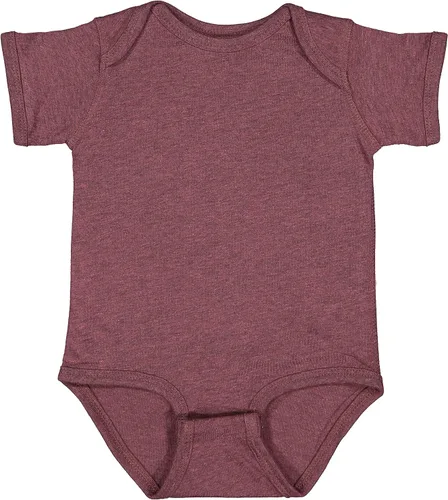 Vista 123 de RABBIT SKINS, Body de manga corta de jersey fino suave para bebé
