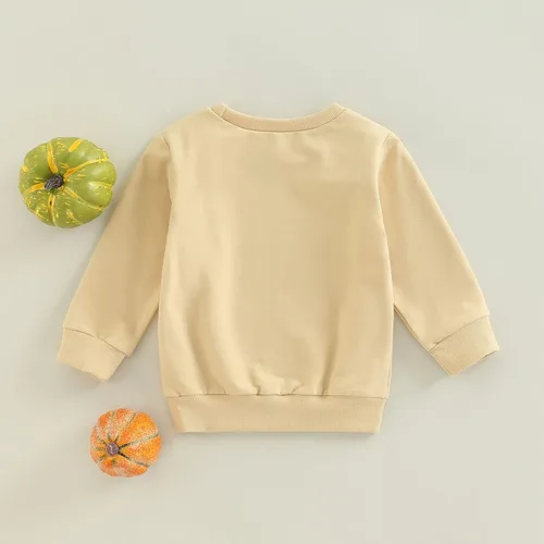 Vista 140 de Sudadera de calabaza para bebé, niña, niño, Halloween, sudadera de gran tamaño, mameluco de burbujas, suéter