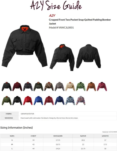 Vista 5 de Chaqueta bomber acolchada con dos bolsillos delanteros recortados para mujer