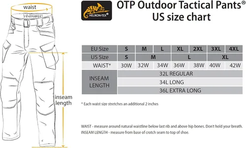 Vista 7 de Helikon-Tex CTP Covert - Pantalones tácticos para hombre - Ripstop, ligeros para exteriores, senderismo, aplicación de la ley, pantalones de trabajo
