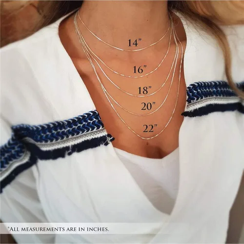 Vista 2 de Elefezar - Collar de plata de ley 925 con nombre árabe