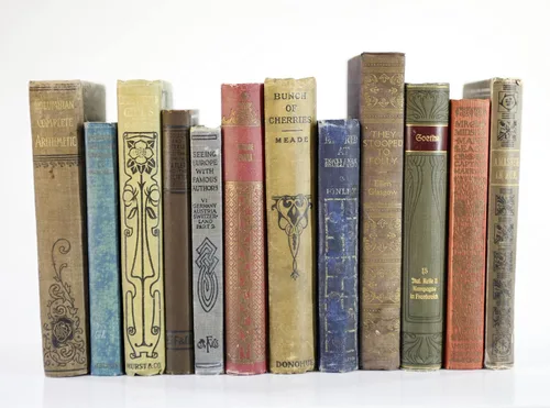 Vista 6 de Libros para decoración- Acentos decorativos para el hogar y la oficina, estilo antiguo (antiguo)