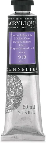 Vista 105 de Sennelier Extra-Fine Artists' Acrílico, 2.0 fl oz, Anthraquinone Blue S5, 2.02 Fl Oz (Paquete de 1)