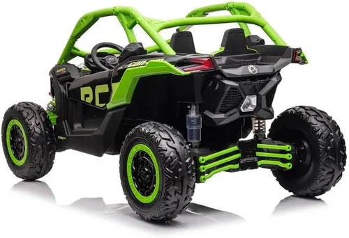 Vista 4 de Can-Am Maverick X3 - Buggy para niños con licencia de 24 V, color verde