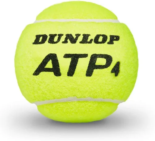 Vista 4 de DUNLOP ATP Super Premium - Lata de pelota de tenis extra resistente, 3 latas de pelotas (4 latas)