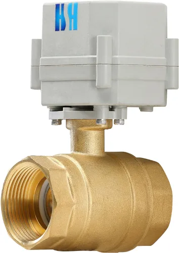 Vista 11 de 2 vías 1" 12VDC 9-24VDC 0-10V NPT Válvula de bola motorizada de control de modulación integral proporcional