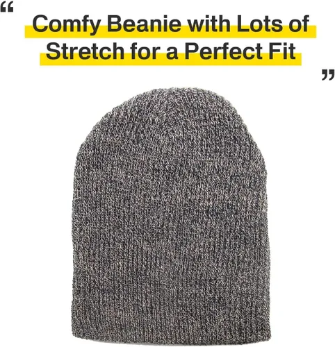 Vista 63 de KBETHOS Cómoda colección de gorros suaves y holgados de algodón de punto acrílico para invierno, cálido sombrero de esquí holgado unisex varios