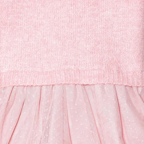 Vista 3 de Gerber Vestido tipo suéter para bebés y niñas pequeñas con falda de tul
