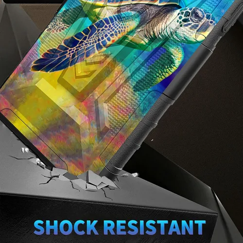 Vista 145 de Funda para AT&T Maestro Max 2021/Cricket Ovation 2 con protector de pantalla de vidrio templado, funda resistente con función atril integrada