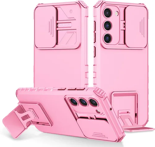 Vista 102 de Funda compatible con Samsung Galaxy M13 5G/A04 Dimensional Soporte Ventana Corredera Teléfono Móvil Funda Protectora a Prueba de Golpes para Samsung