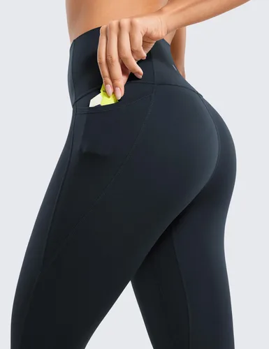 Vista 4 de CRZ YOGA Butterluxe - Leggings de entrenamiento con bolsillos de 25 pulgadas, cintura alta, pantalones de yoga para mujer, suaves como la mantequilla