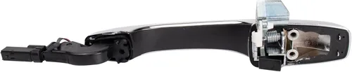 Vista 5 de TRQ Manija de puerta exterior delantera derecha cromada para el lado del pasajero compatible con Dodge Durango Jeep Grand Cherokee 2011-2021