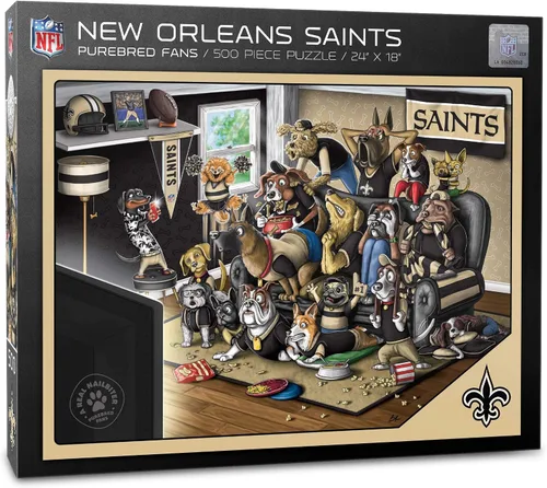 Vista 9 de YouTheFan NFL Purebred Fans - Rompecabezas de 500 piezas, un verdadero clavador