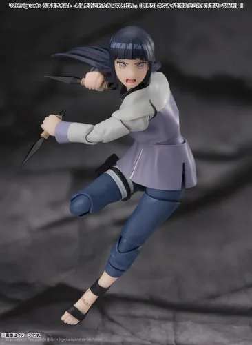 Vista 6 de TAMASHII NATIONS - Naruto - Hinata Hyuga -Virtuous Byakugan- S.H.Figuarts Figura de acción Naruto Shippuden - Figura de acción de 6 pulgadas S.H.
