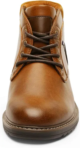 Vista 4 de Bruno Marc Botas de vestir Chukka para hombre, zapatos casuales para hombre