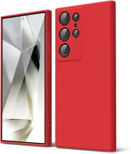 Vista 187 de oakxco Funda para teléfono Samsung Galaxy S8 de silicona líquida, delgada y fina de gel de goma suave TPU cubierta protectora simple llana