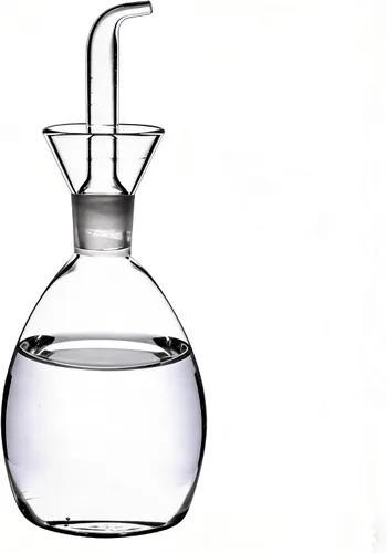 Vista 4 de ELETON Planet Glass - Decantador de aceite y cruet de 10 onzas Food-Grade Borosilicate Glass Oil Dispenser Bottle