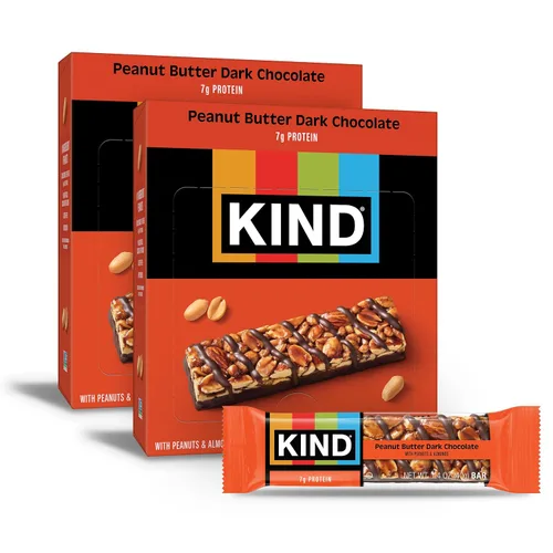 Vista 12 de KIND - Barras de nueces, almendras y coco, 1.4 onzas, 24 unidades, sin gluten, bajo índice glucémico, 0.18 onzas de proteína