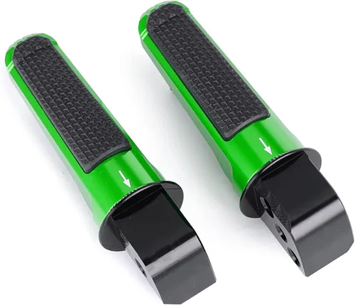 Vista 6 de Para Kawasaki Z900 Z1000 Z800 Z650 ZX6R ZX10R ER6F ER6N Ninja 650 400 H2 SX Versys 650 1000 Reposapiés traseros Accesorios de actualización de Negro