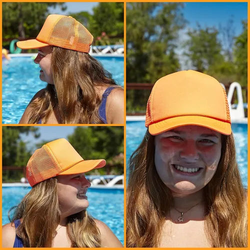 Vista 129 de Funky Junque Gorra de béisbol de béisbol en blanco para hombre y mujer