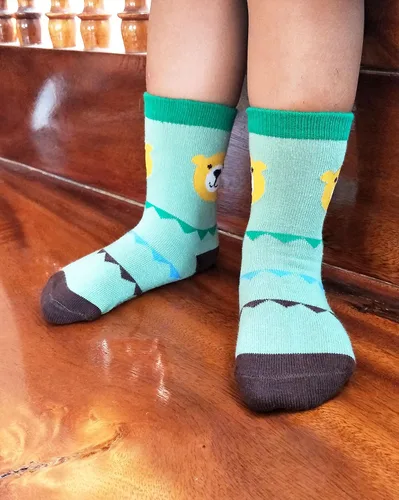 Vista 5 de RATIVE RB-7112 Calcetines antideslizantes antideslizantes con agarres para bebés y niños pequeños