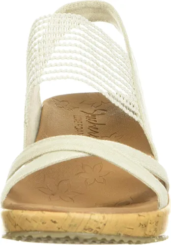 Vista 2 de Skechers Beverlee - Sandalias altas de plataforma de cuña para mujer