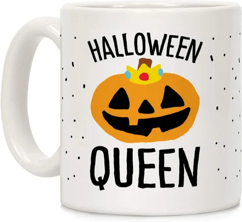 Vista 128 de LookHUMAN Tazas de Halloween Taza de café de Halloween - Tazas de café para decoración ideales para amantes y entusiastas de la decoración - Taza
