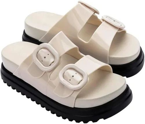 Vista 3 de Melissa Sandalias de plataforma acogedoras para mujer