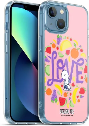 Vista 121 de Head Case Designs Funda de gel suave con licencia oficial de Peanuts Charlie y Snoopy Naturally Sweet compatible con Apple iPhone 7 Plus/iPhone 8
