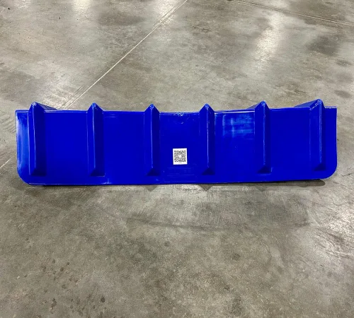 Vista 7 de Mytee Products Protector de esquina azul en forma de V/protector de borde en V - 8 "x 8" x 48" pulgadas