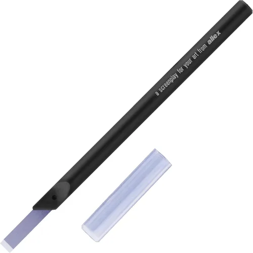 Vista 5 de ALLEX Cuchillo japonés Exacto para manualidades con tapa [hoja de precisión de 0.3 pulgadas], cuchillo de pasatiempo para manualidades, arte, kit