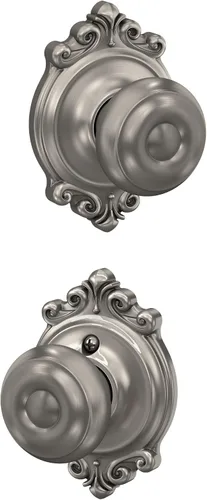 Vista 68 de SCHLAGE F10 GEO 716 Pomo de Puerta Georgiano, Cerradura de Paso para Pasillo y Armario, Bronce Envejecido (Paquete de 4)