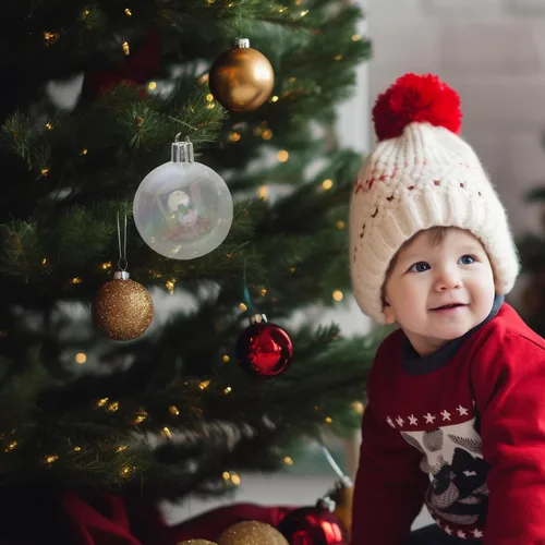 Vista 7 de Garneck 72 adornos de bola iridiscente de Navidad, bolas de plástico rellenables, bolas colgantes inastillables, árbol de Navidad, vacaciones, boda