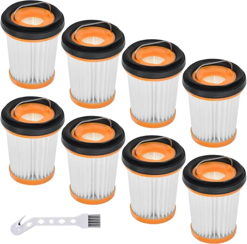 Vista 7 de Anewise WV201 Wandvac - Filtro de repuesto para Shark Wandvac ION W1 S87, aspiradora de mano inalámbrica WV201BK WV200 WV200C WV201 WV205 WV220