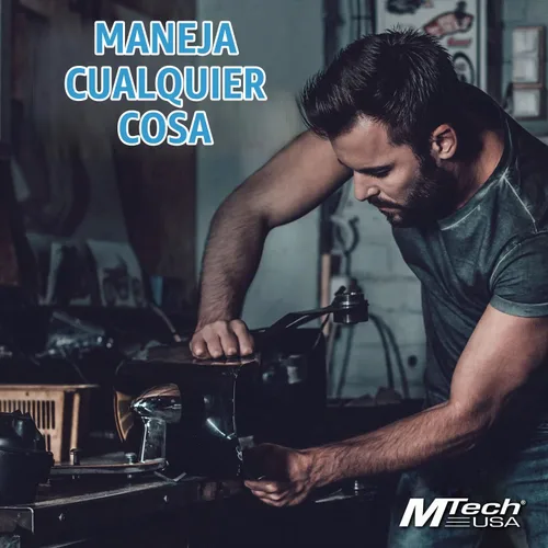 Vista 6 de MTECH USA M-tech USA - Cuchillo de supervivencia de acero inoxidable acanalado de cuero, marrón, pequeño