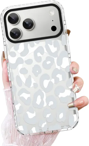 Vista 16 de OOK Funda magnética transparente para iPhone 17, lindo encaje floral negro Encaje Negro Floral