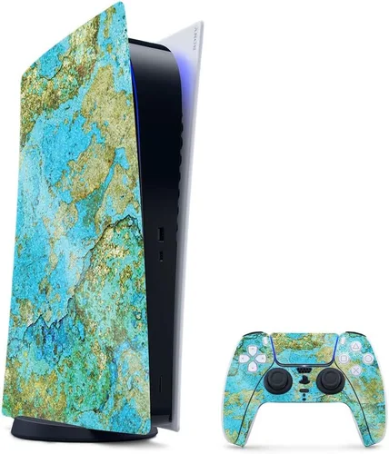Vista 28 de MightySkins - Skin para juegos con purpurina brillante para PS5 y PlayStation 5, ágata amatista, acabado duradero con purpurina de alto brillo