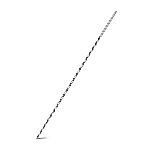 Vista 9 de Broca helicoidal de 0.94 x 11.8 pulgadas para madera, broca helicoidal con vástago hexagonal para madera blanda, madera dura, plástico