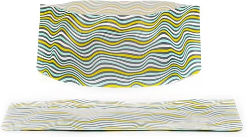 Vista 10 de MODGY Plato plegable para comida para perros, reutilizable, tamaño de viaje de plástico, contenedor portátil, campamento, senderismo, automóvil
