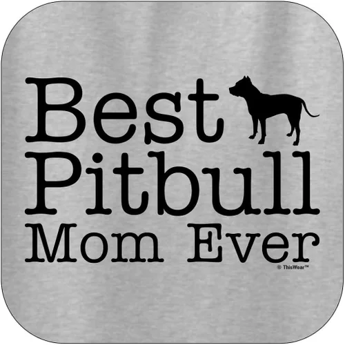 Vista 2 de Perro amante regalo mejor Pitbull mamá siempre sudadera con capucha
