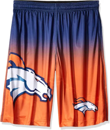 Vista 33 de FOCO Mens NFL Football Team Logo Gradient Big Logo Training Shorts