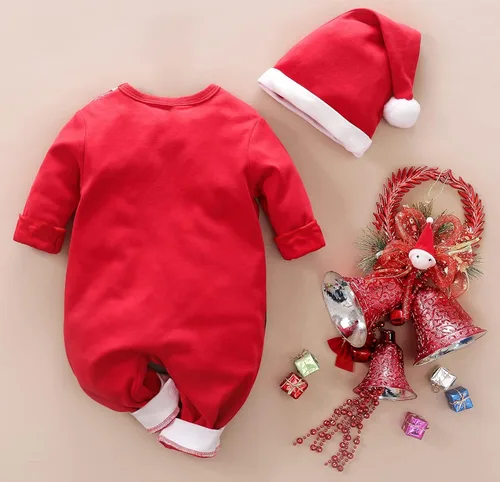 Vista 3 de AGQT Baby Boys and Baby Girls Christmas Santa Claus Costumes Size 0-24 Months