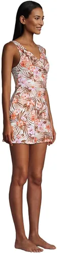 Vista 3 de Lands' End Traje de baño de una pieza con control de abdomen para mujer