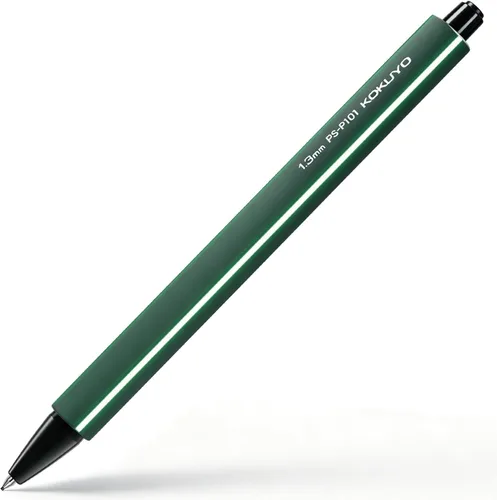 Vista 10 de Kokuyo Enpitsu Portaminas Mecánico, Lápiz Sharp, 1.3 mm, Negro, Importación de Japón (PS-P101D-1P)